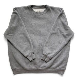Wilfred Free Organic Cotton Sweatshirt Heather Athletic Grey
